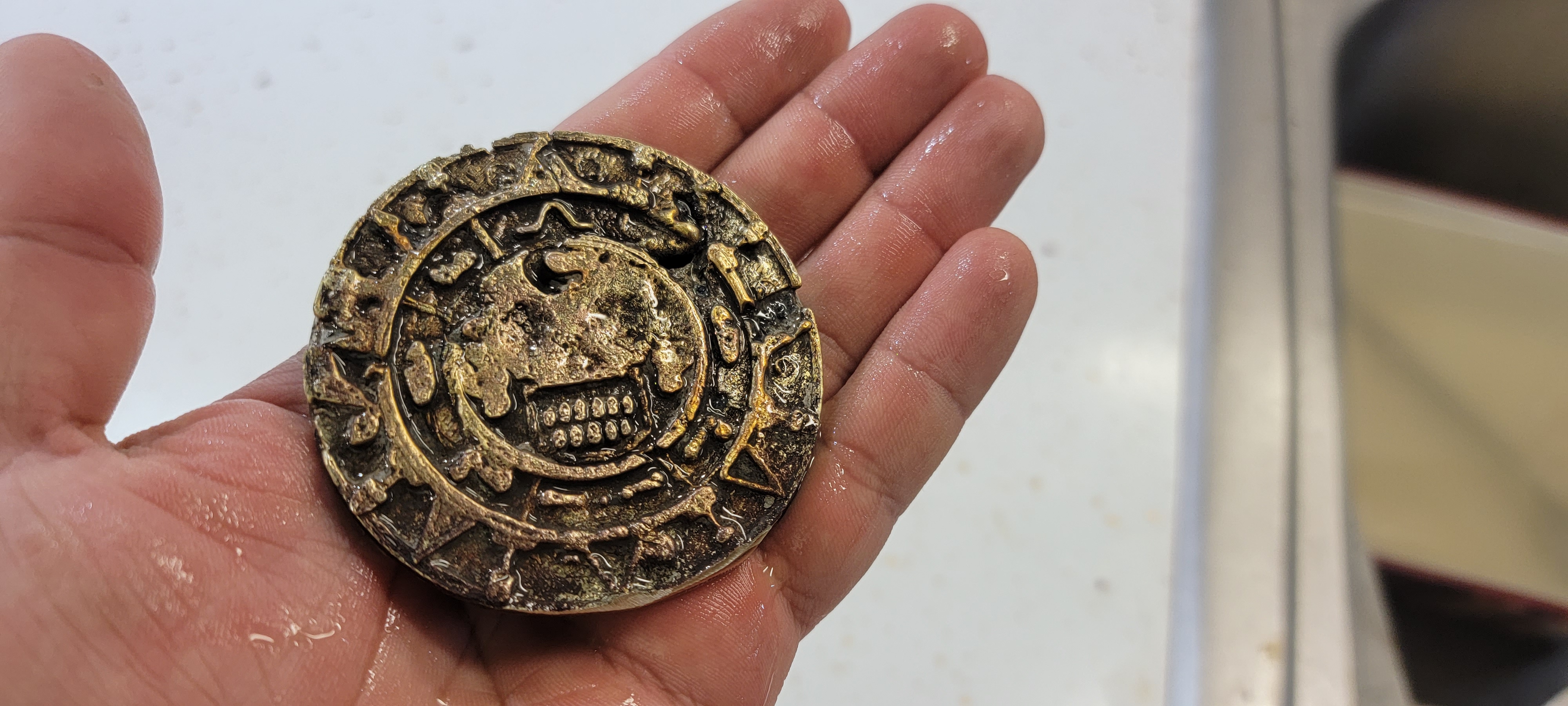 Finished Medallion
